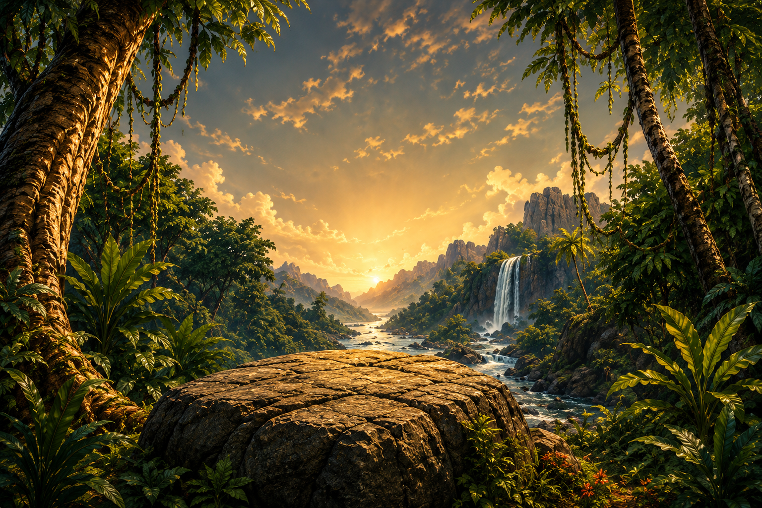 Jungle background